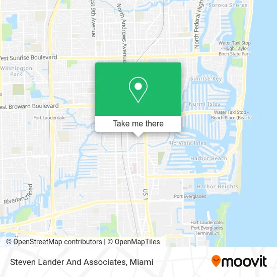 Steven Lander And Associates map