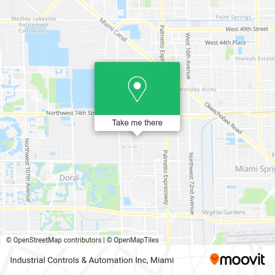Industrial Controls & Automation Inc map