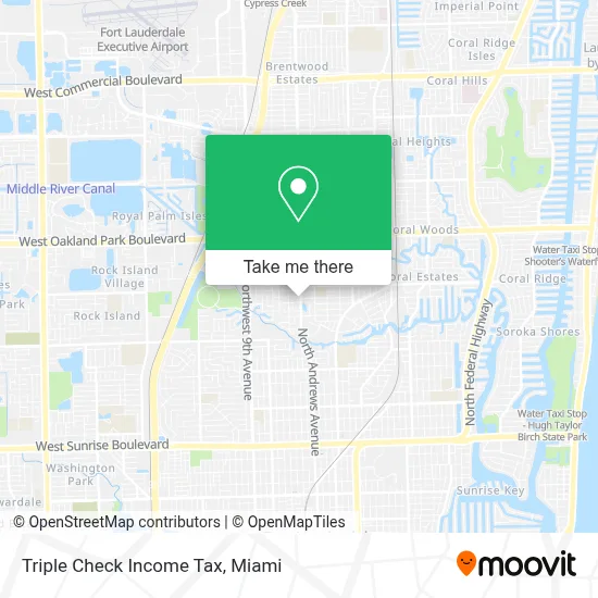 Triple Check Income Tax map