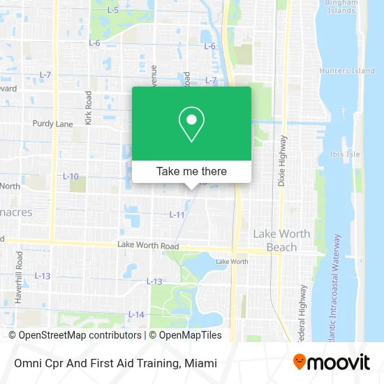 Omni Cpr And First Aid Training map