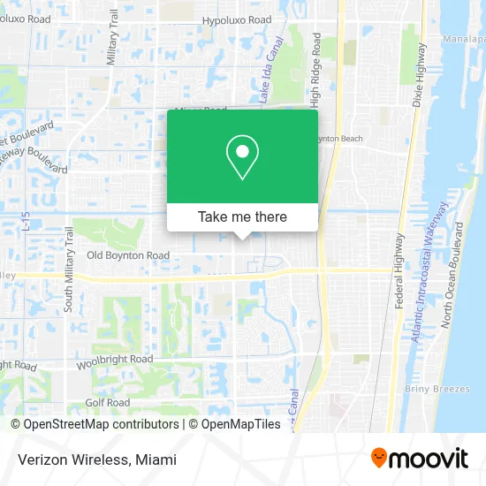 Verizon Wireless map
