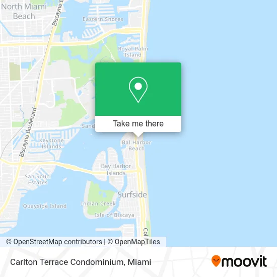 Carlton Terrace Condominium map