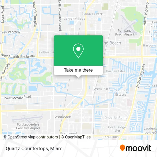 Quartz Countertops map