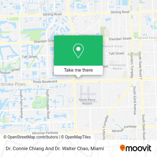 Dr. Connie Chiang And Dr. Walter Chao map