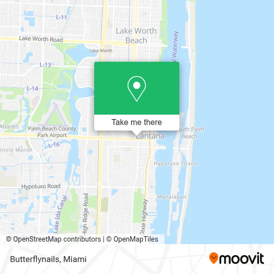 Butterflynails map