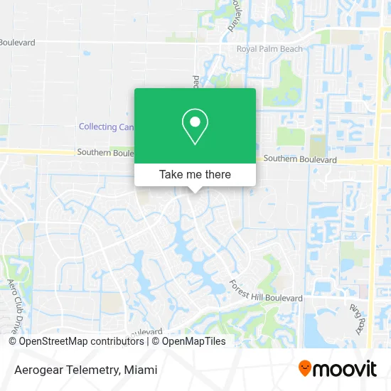 Aerogear Telemetry map