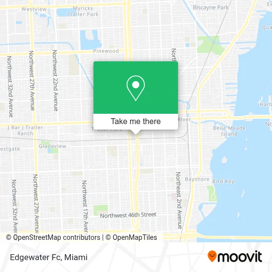 Edgewater Fc map