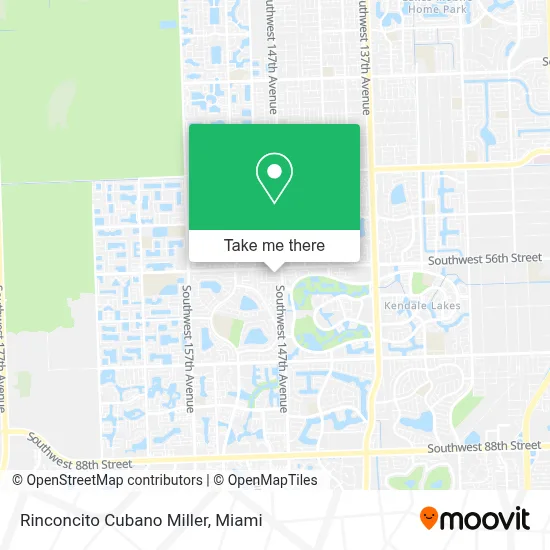 Rinconcito Cubano Miller map
