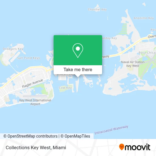 Collections Key West map