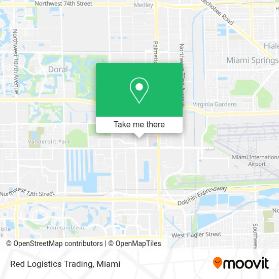 Red Logistics Trading map