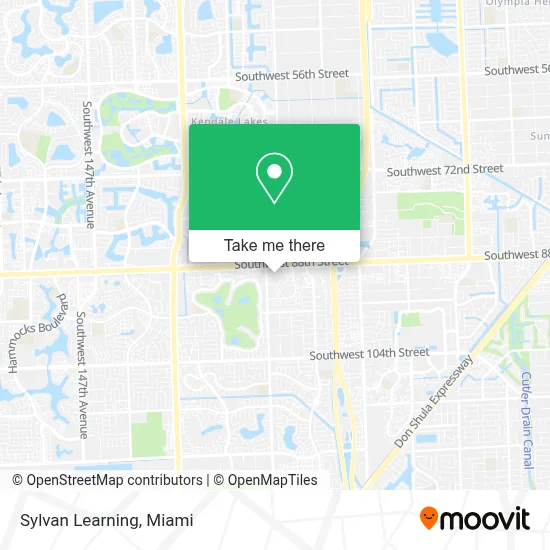 Sylvan Learning map