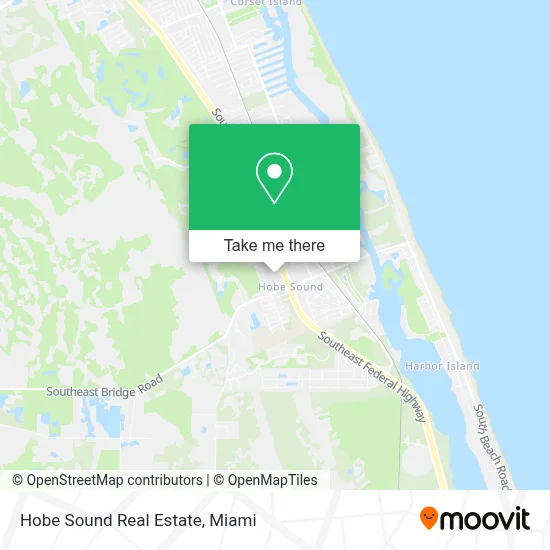 Hobe Sound Real Estate map