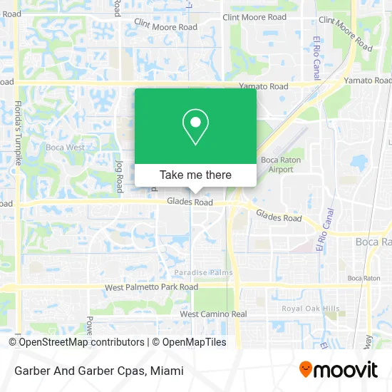 Garber And Garber Cpas map