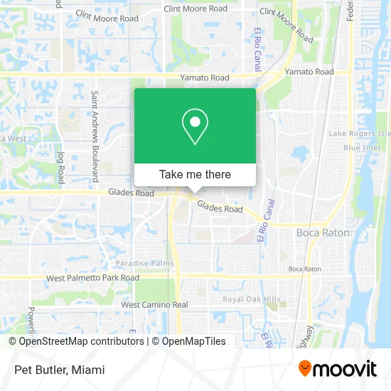 Pet Butler map