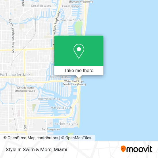 Style In Swim & More map