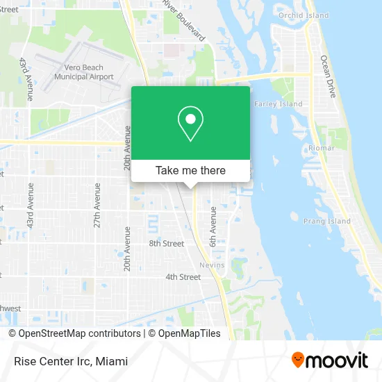 Rise Center Irc map