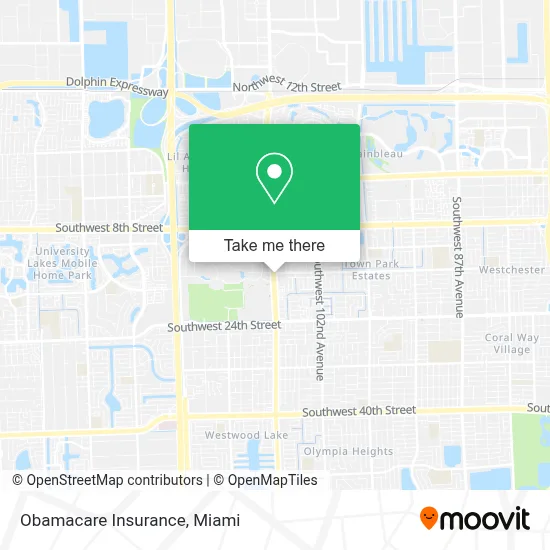 Obamacare Insurance map