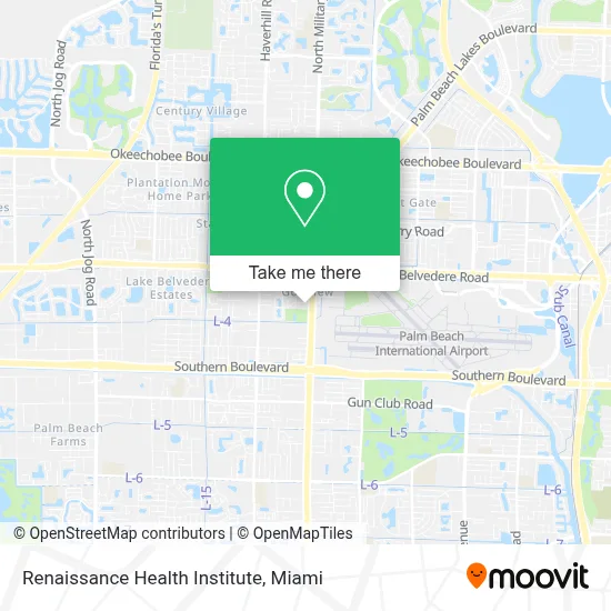 Renaissance Health Institute map