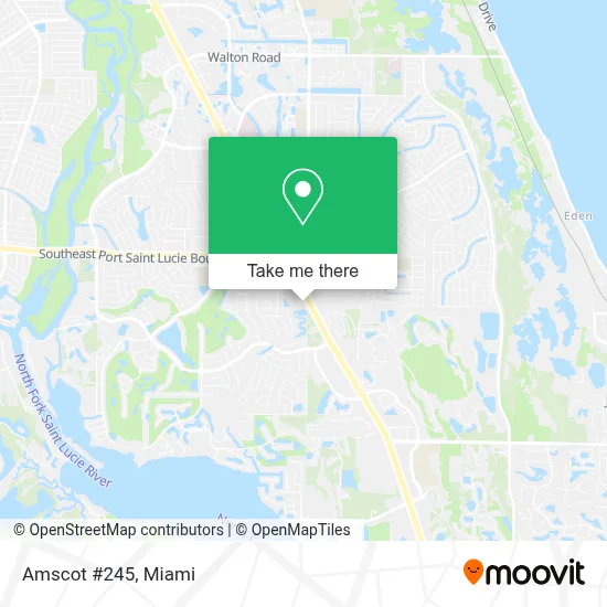 Amscot #245 map