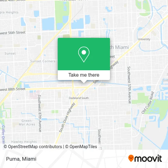 Puma map