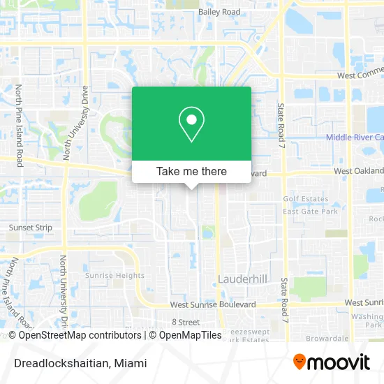 Dreadlockshaitian map