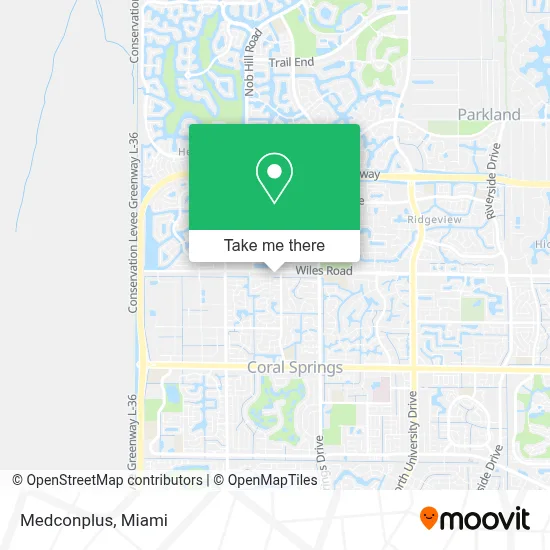 Medconplus map