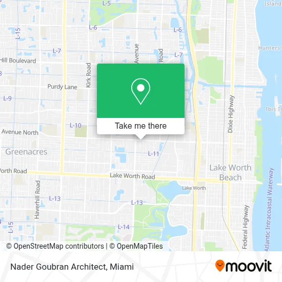 Nader Goubran Architect map