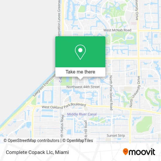 Complete Copack Llc map