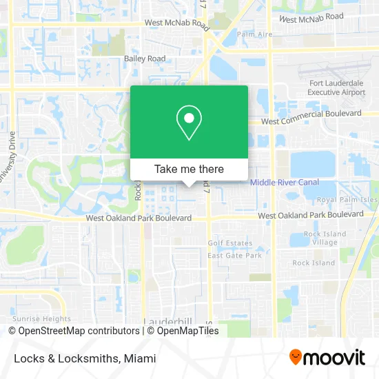 Locks & Locksmiths map