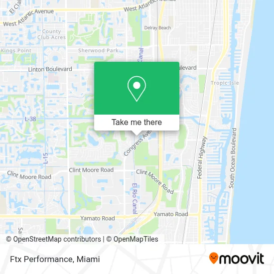 Ftx Performance map