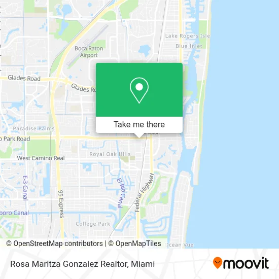 Rosa Maritza Gonzalez Realtor map