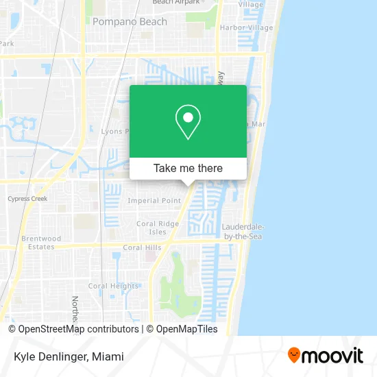 Kyle Denlinger map