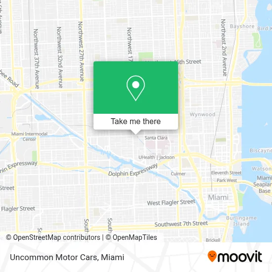 Uncommon Motor Cars map