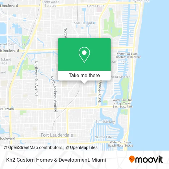 Kh2 Custom Homes & Development map