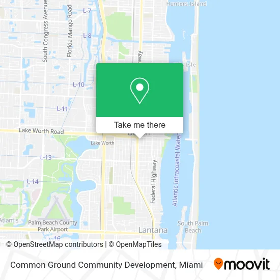 Common Ground Community Development map