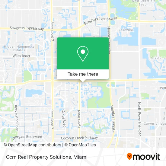 Ccm Real Property Solutions map