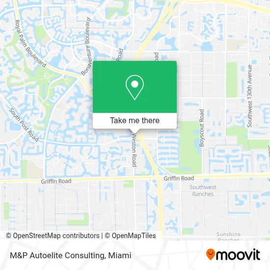 M&P Autoelite Consulting map