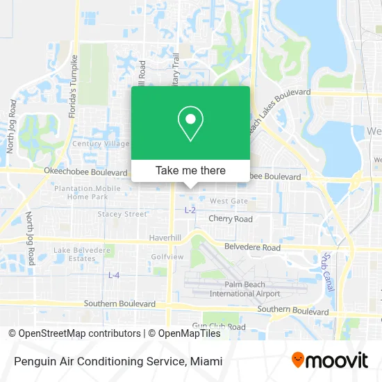 Penguin Air Conditioning Service map