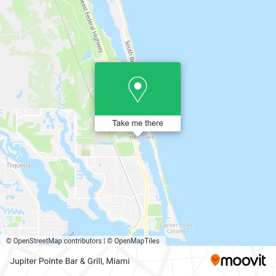 Jupiter Pointe Bar & Grill map