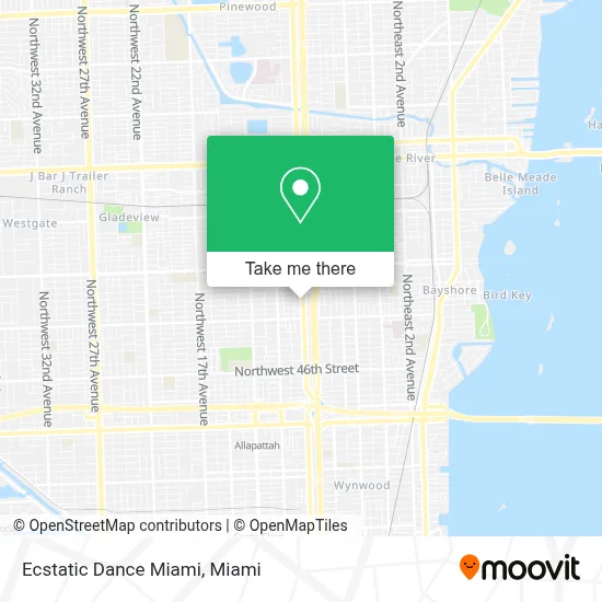 Ecstatic Dance Miami map