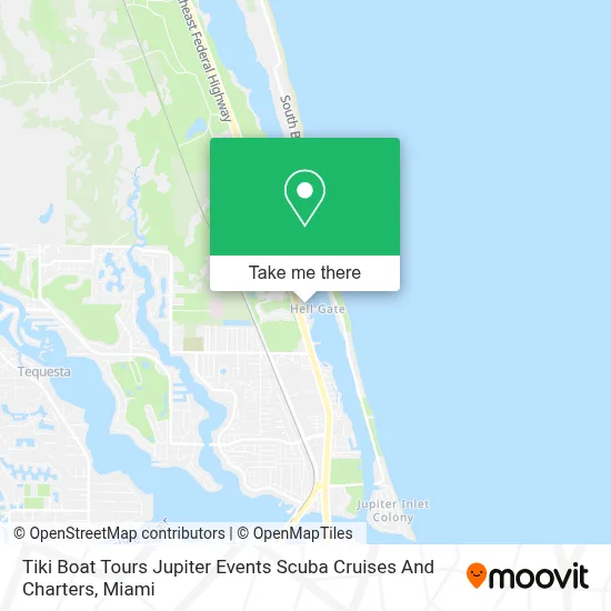Tiki Boat Tours Jupiter Events Scuba Cruises And Charters map