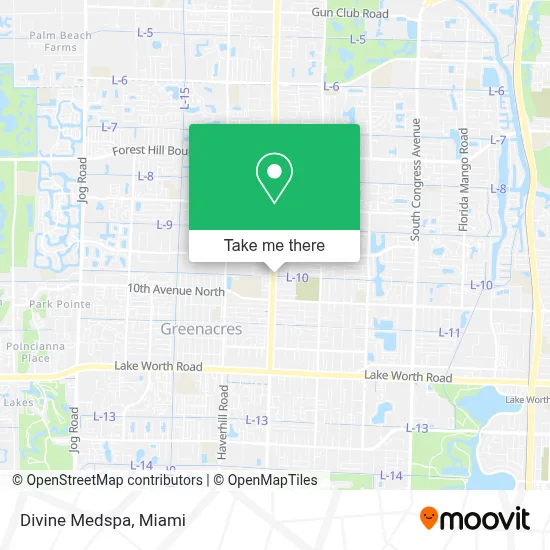 Divine Medspa map
