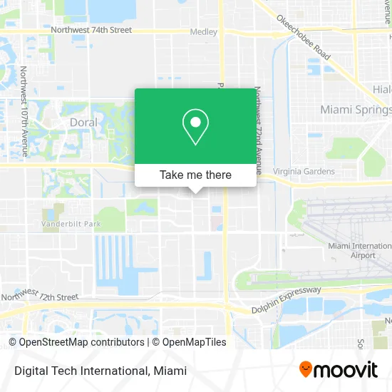 Digital Tech International map