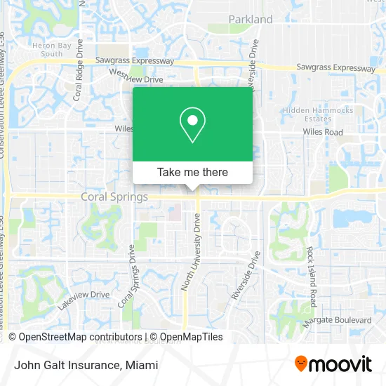 John Galt Insurance map