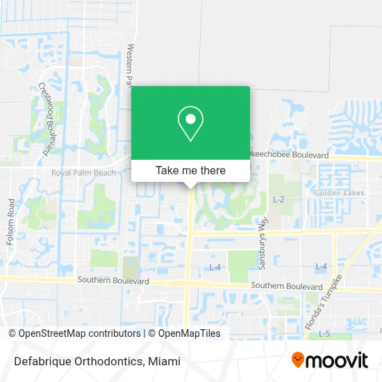 Defabrique Orthodontics map