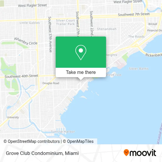 Grove Club Condominium map