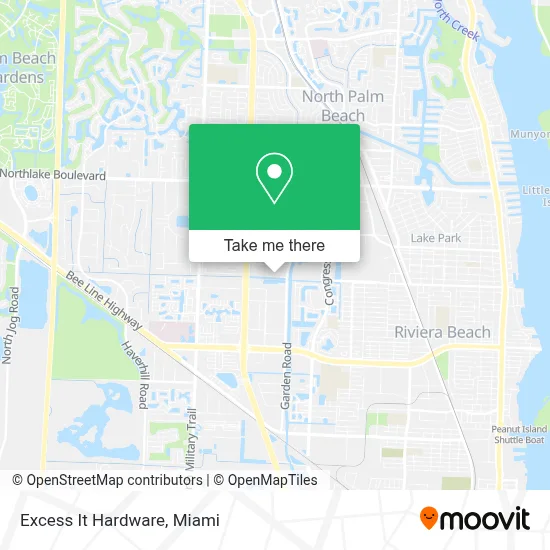 Excess It Hardware map