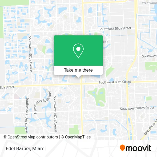 Edel Barber map