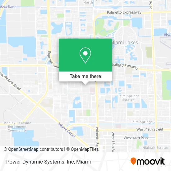 Power Dynamic Systems, Inc map