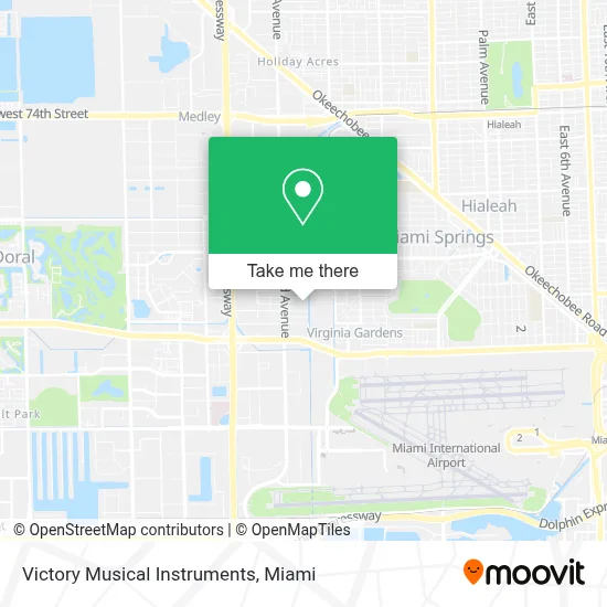 Victory Musical Instruments map